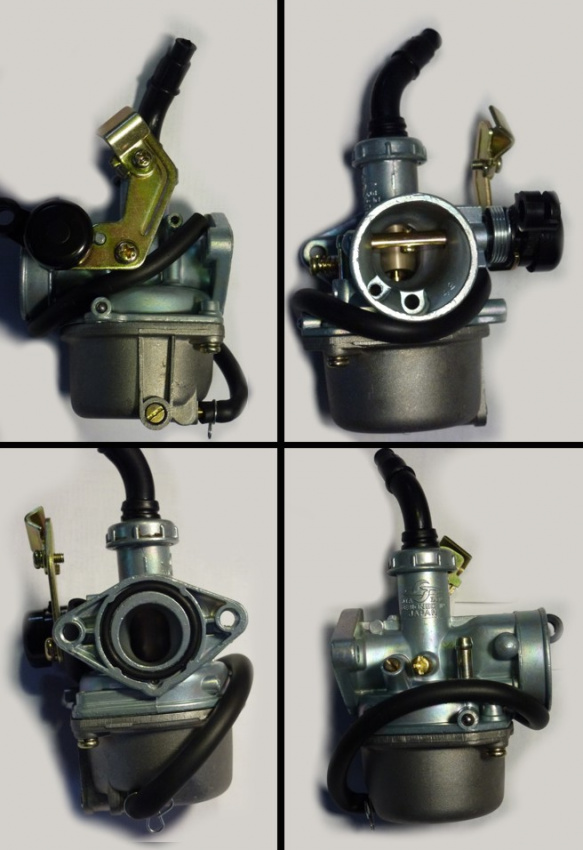 Карбюратор 4T 139FMB, 147FMH, 152FMH; DELTA, ALPHA 70-110см3 D19 (с дроссельной заслонкой)