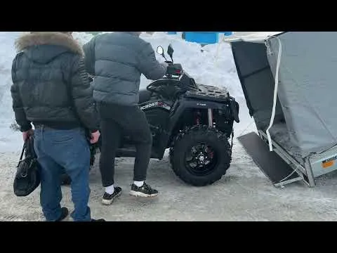 Выдача квадроцикла AODES PATHCROSS MAX 650 XE в X-MOTORS г. Челябинск